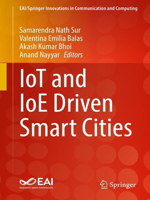 cover image of IoT and IoE Driven Smart Cities